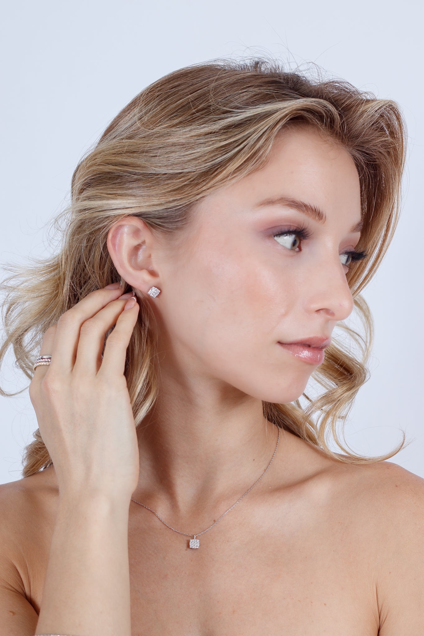 Pendientes Diamante natural