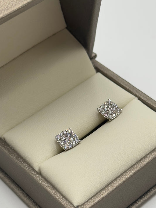 Pendientes Diamante natural