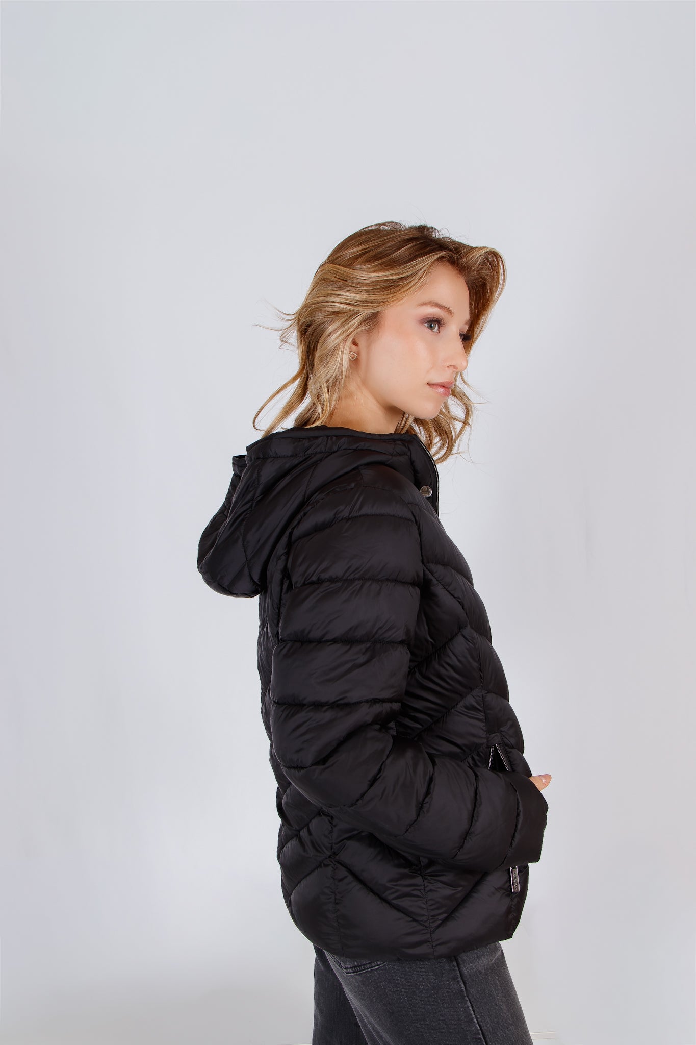 Michael Kors Chamarra Negra