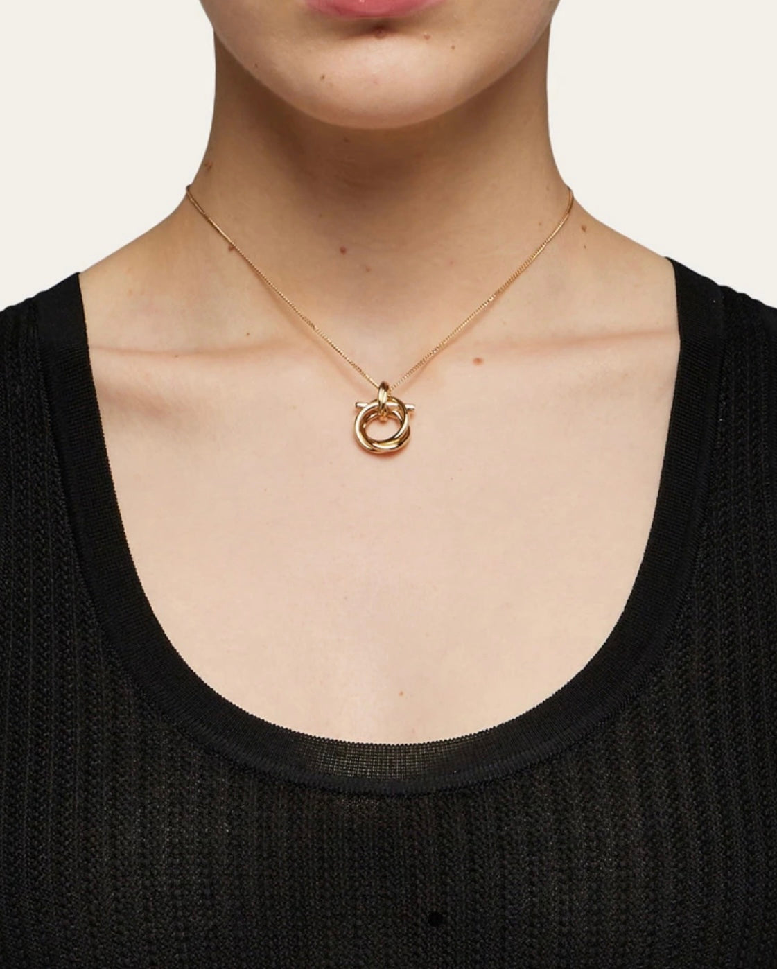 Ferragamo Collar colgante Gancini