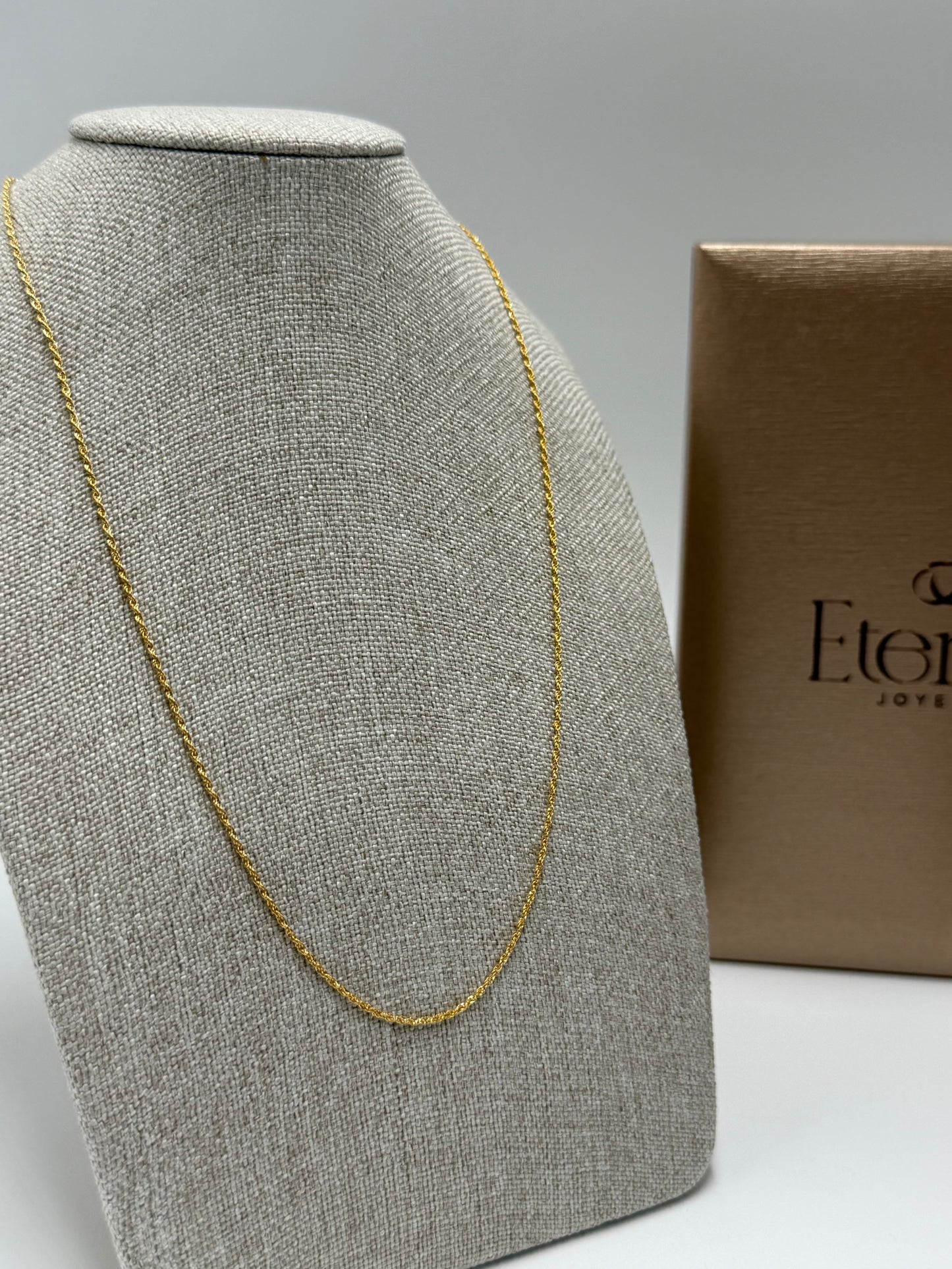 Collar 10k Tejido Torzal