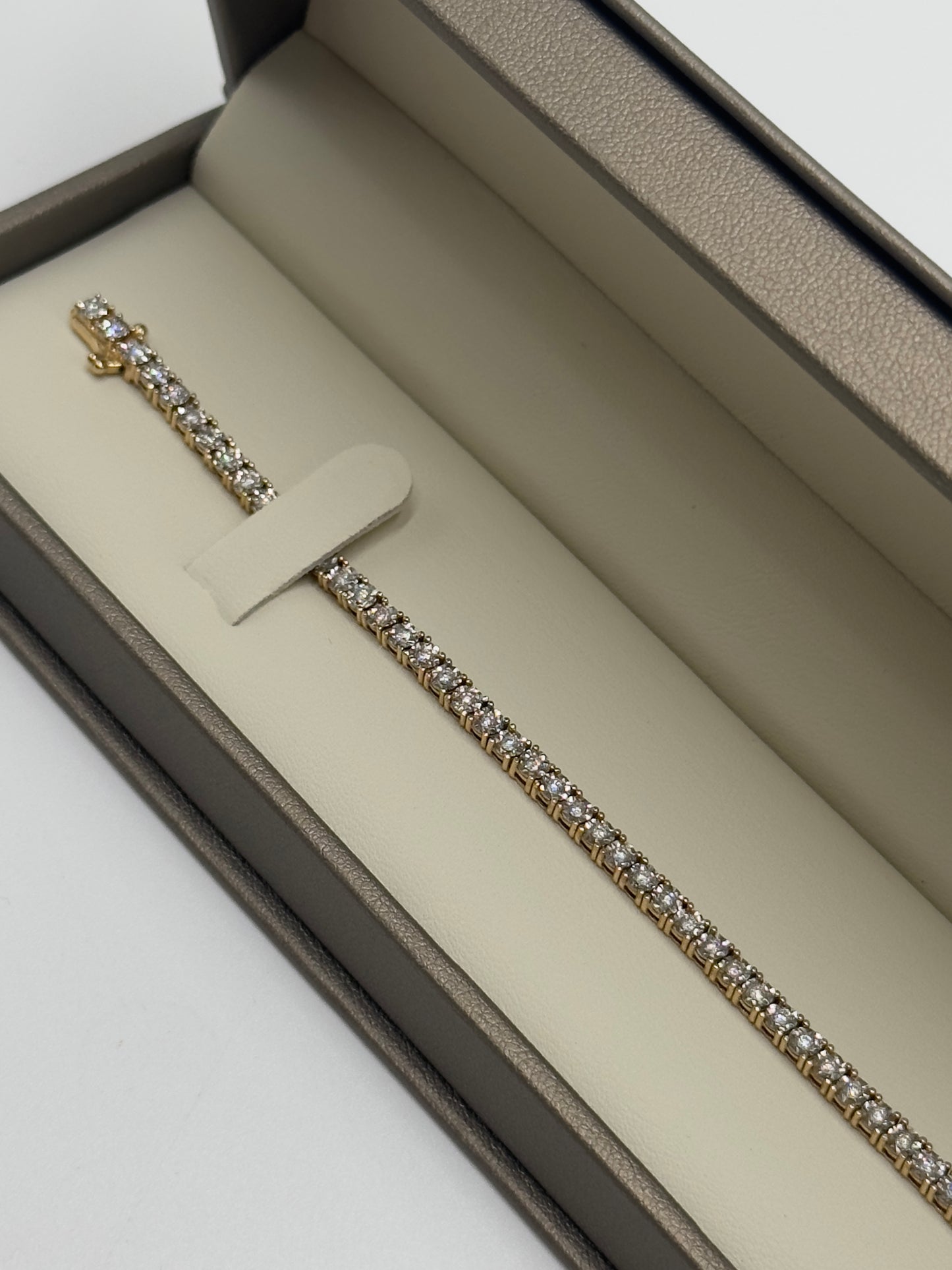 Pulsera Tenis Diamante Natural