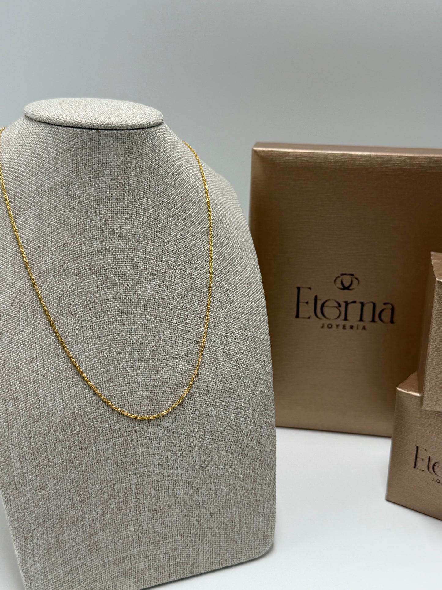 Collar 10K Tejido Torzal