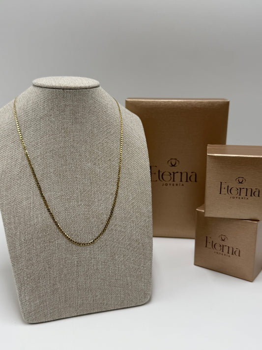 Collar 10K Tejido Barbado