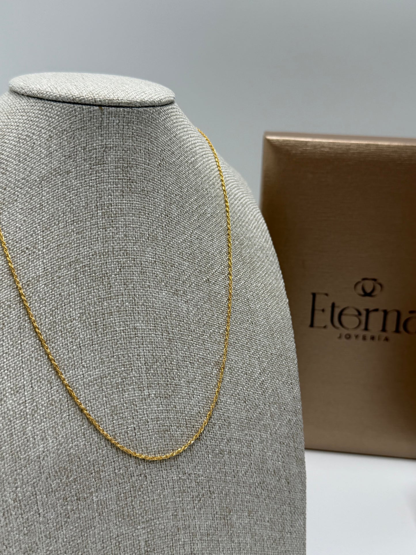 Collar 10K Tejido Torzal