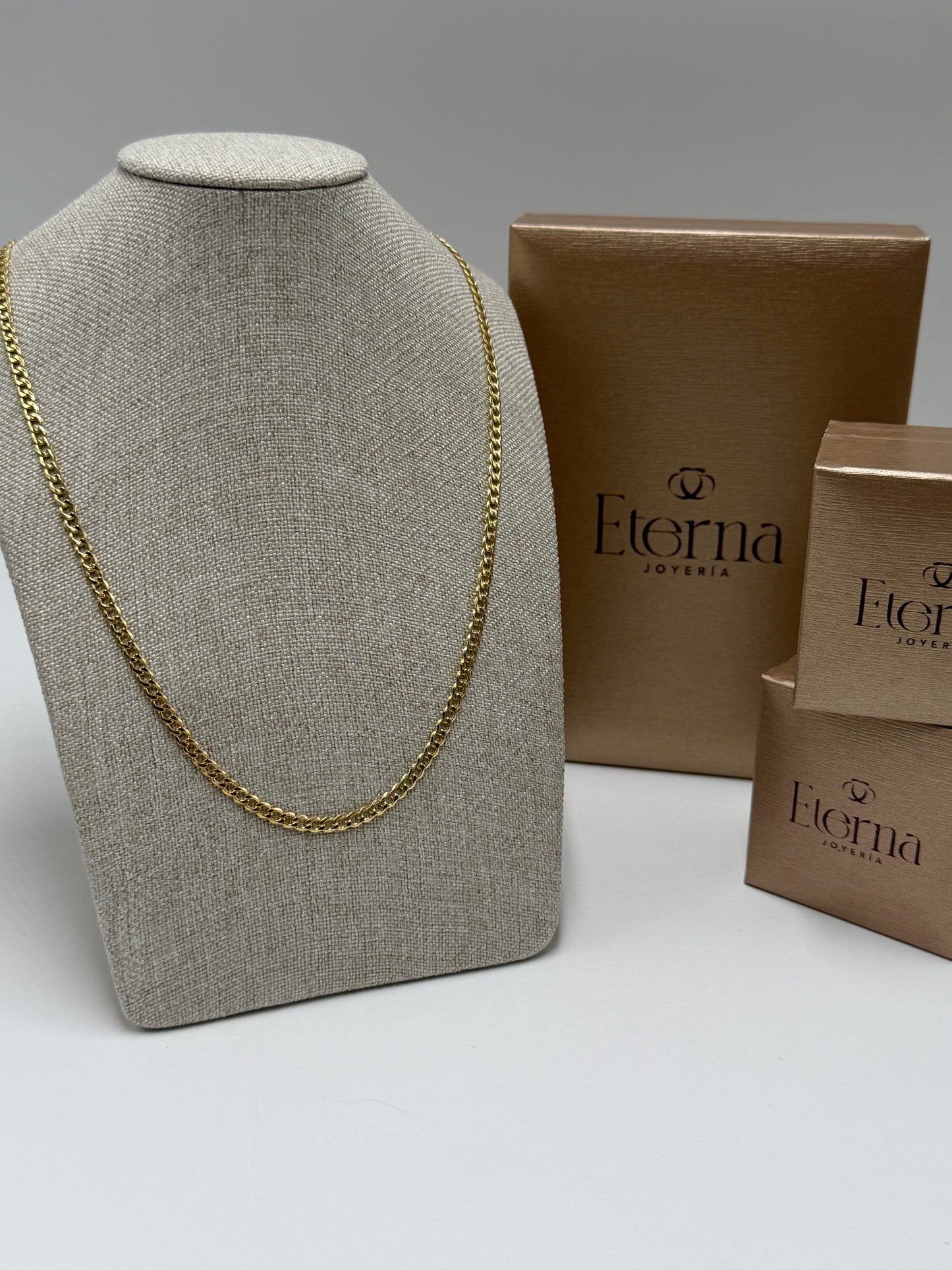 Collar 10K Tejido Barbado