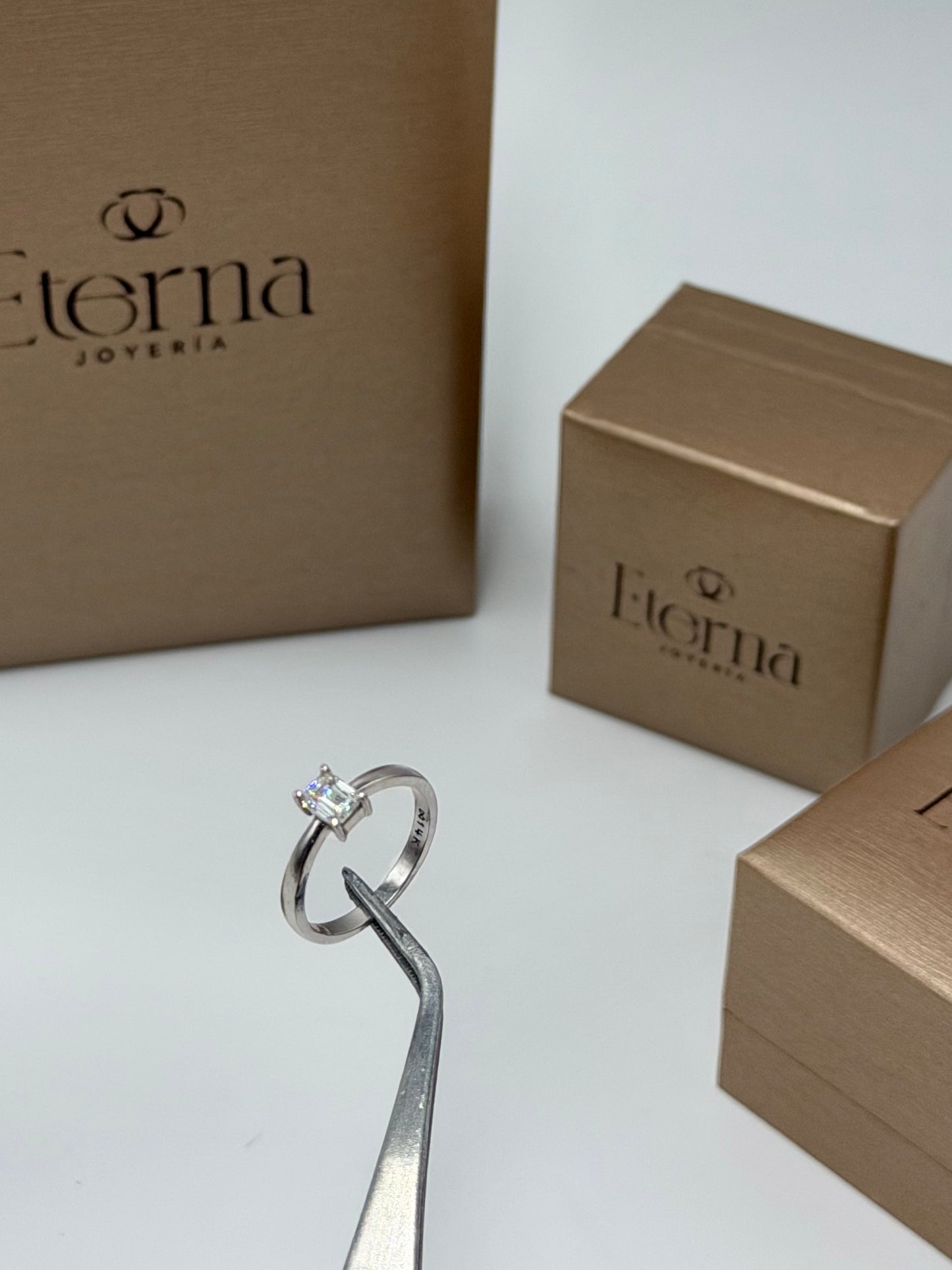 Anillo Diamante Natural