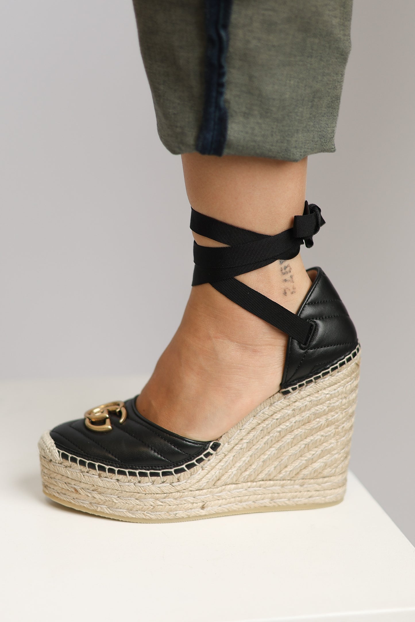 Gucci Alpargatas Plataforma