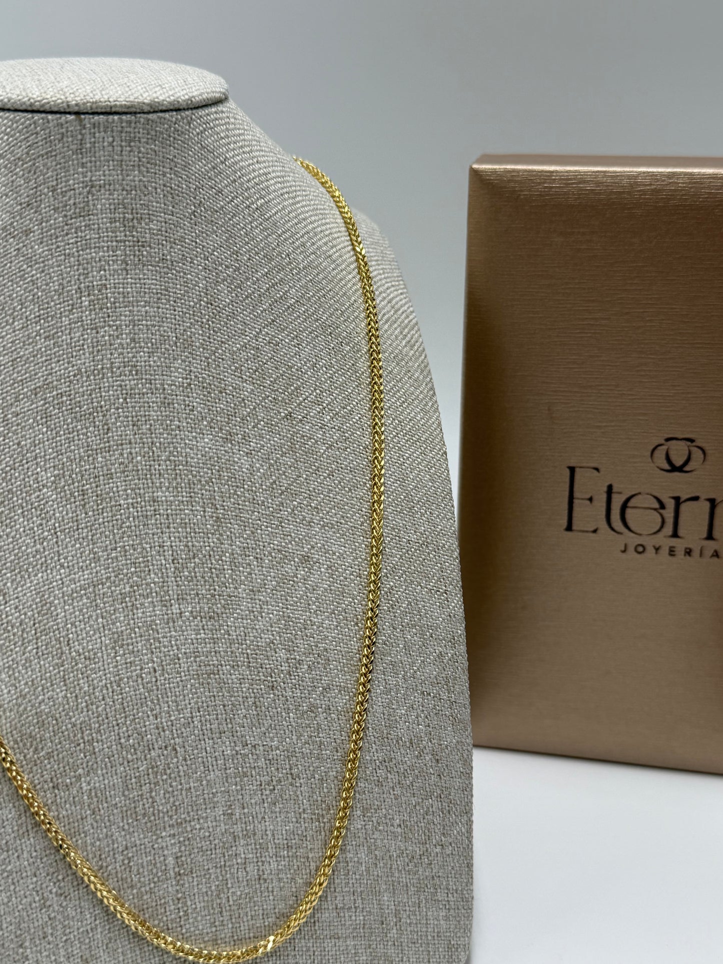 Collar 10k Tejido Espiga