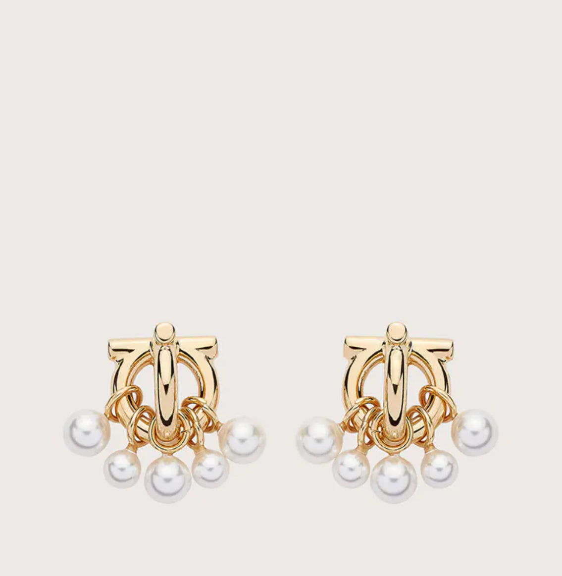Ferragamo Pendientes Gancini