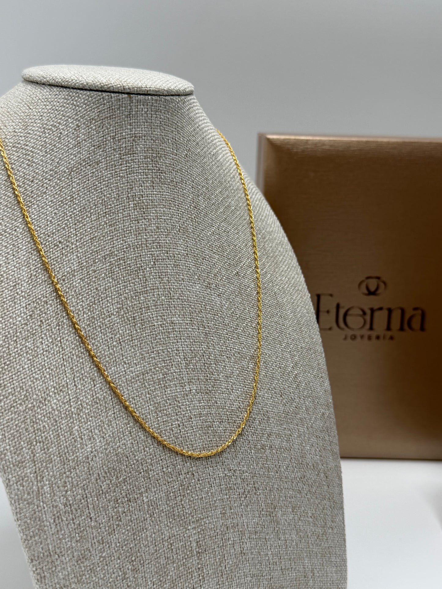 Collar 10K Tejido Torzal