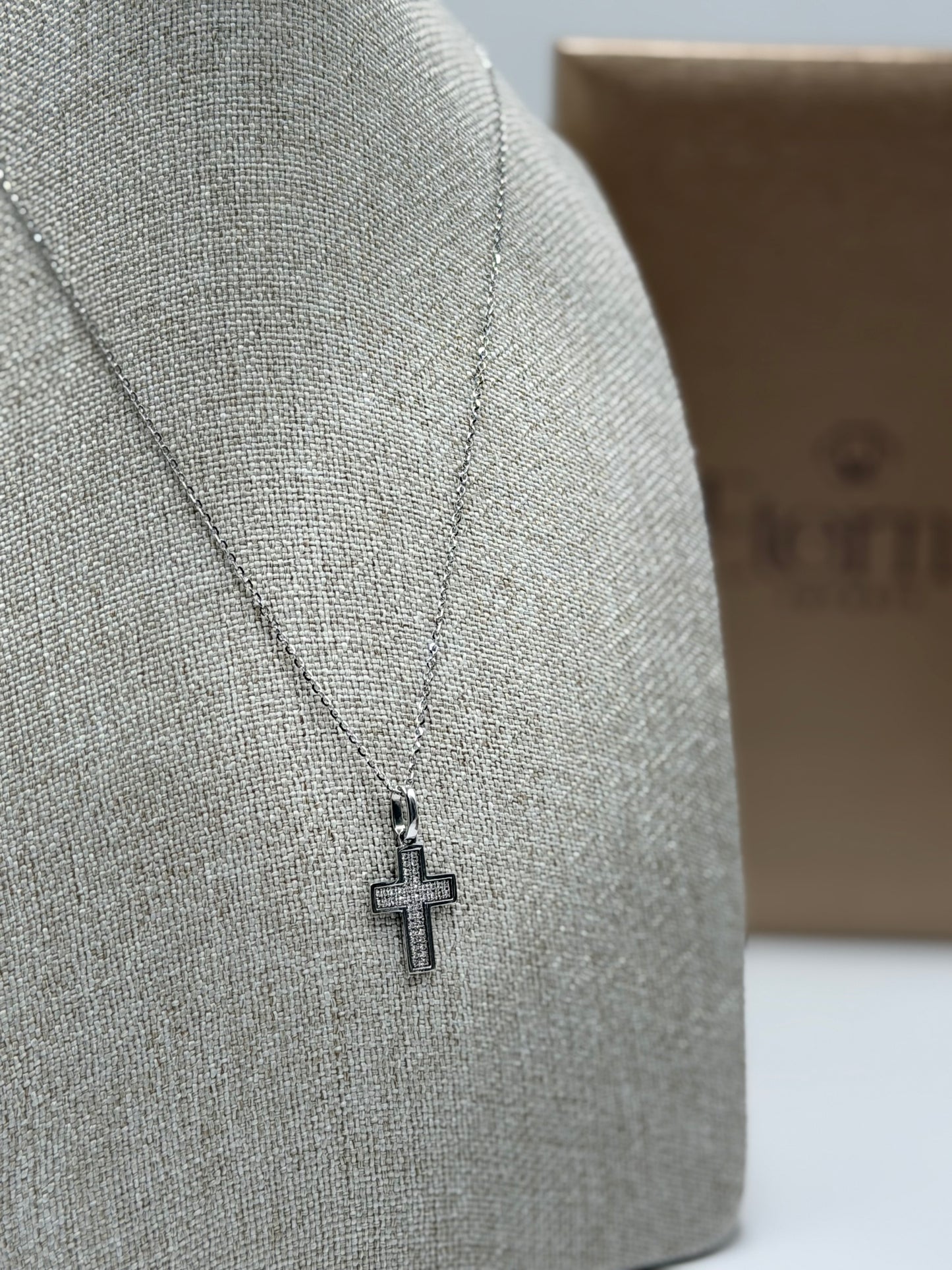 Collar Diamante natural 14K