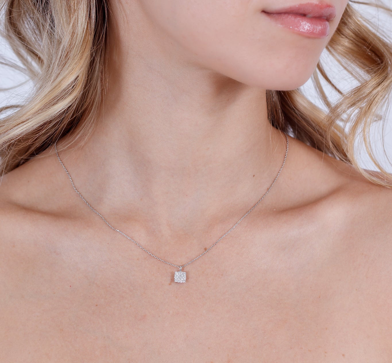 Collar Diamante natural