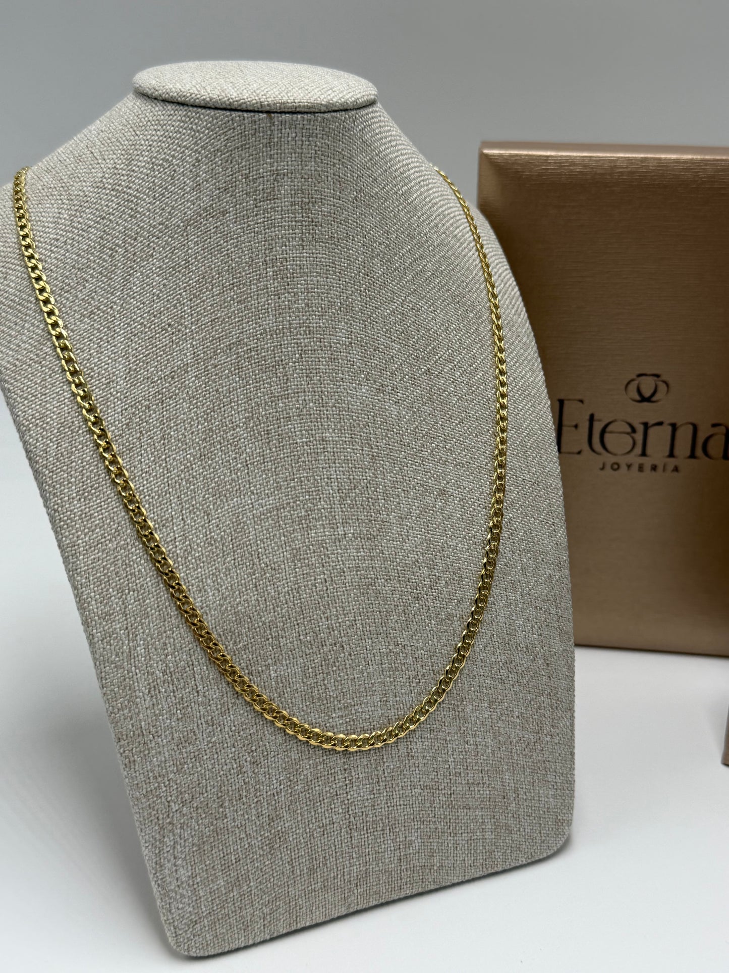 Collar 10K Tejido Barbado