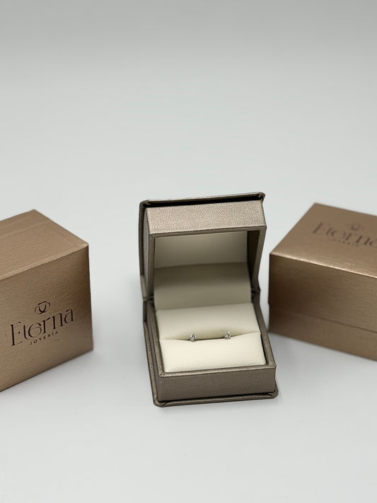 Broquel Diamante 14K