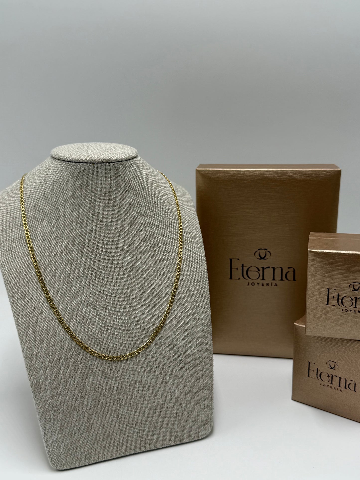 Collar 10K Tejido Barbado
