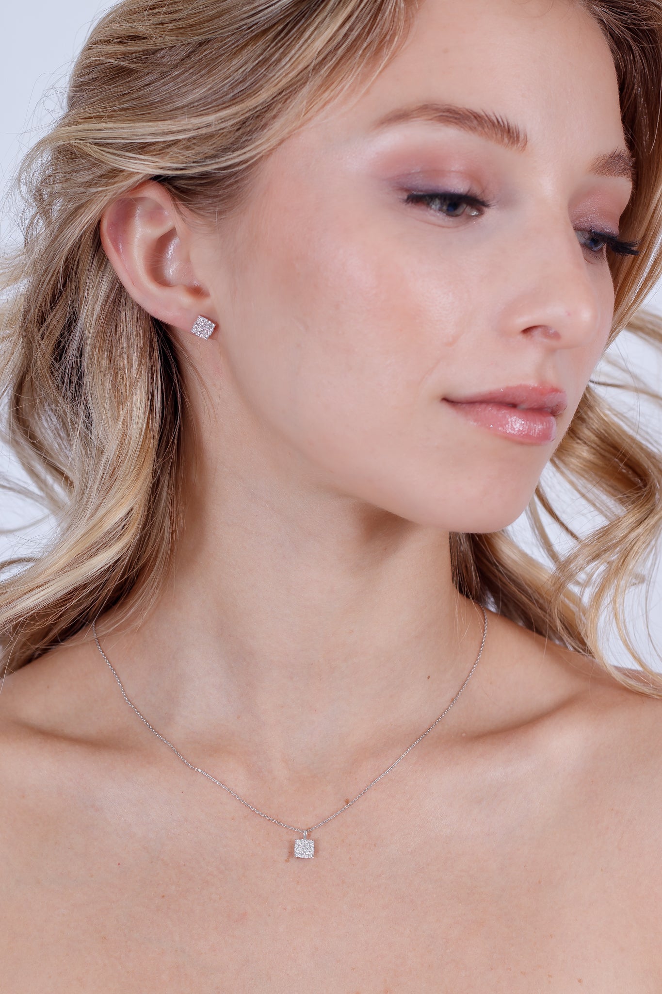 Pendientes Diamante natural
