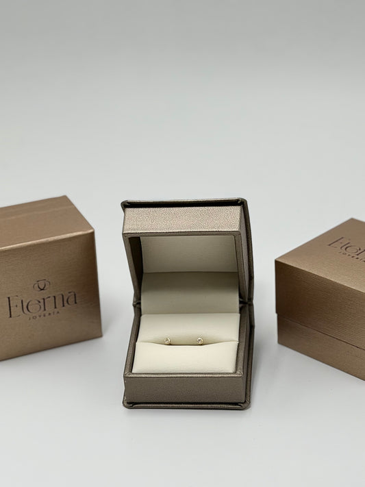 Broquel Diamante 14K