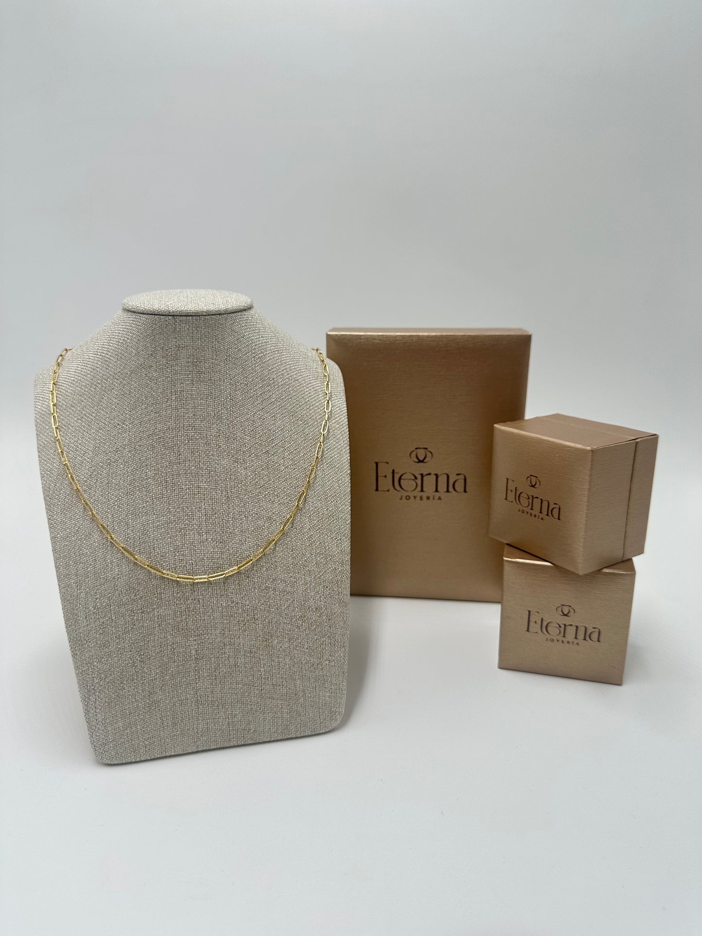Cadena Oro 10 K Clip