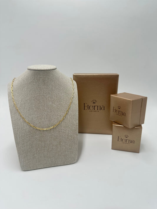 Cadena Oro 10 K Clip