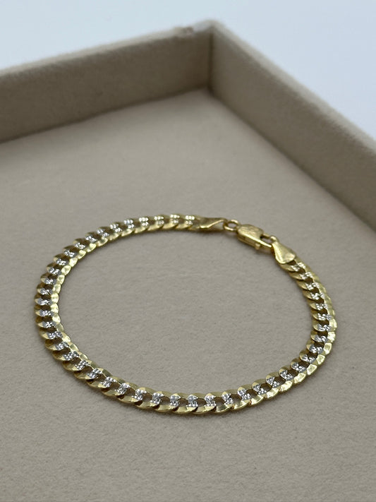 Pulso Oro 10 K Tejido Cubano