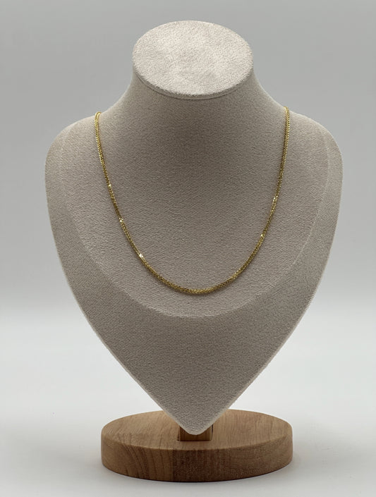 Cadena Oro 10 K Espiga