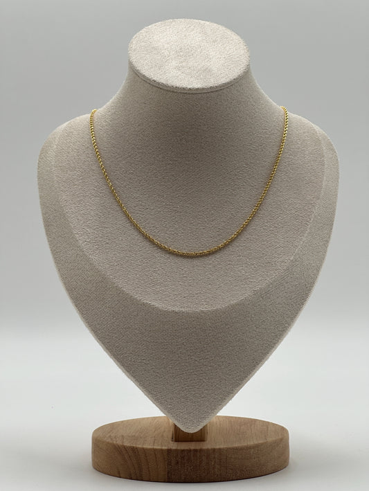 Cadena Oro 10 K Torzal